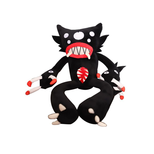 (Black, 35cm) Poppy Playtime Series Huggy Wuggy Plush Toy Stuffed Doll Kids Plushie Gift