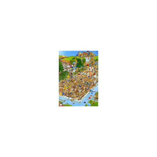 Jumbo Jan Van Haasteren Fun Around The Pool 1000 Pieces Puzzle