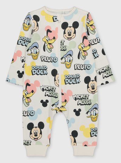 Disney Mickey & Friends Sleepsuit - Up to 1 mth