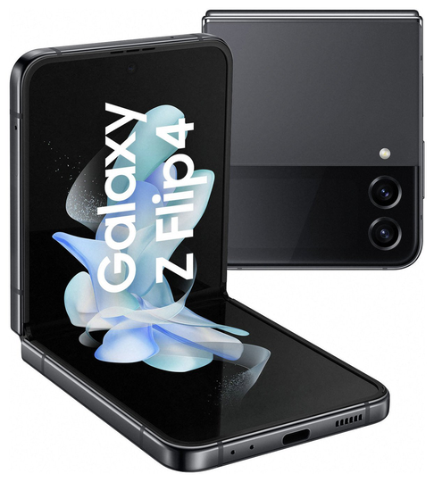 SIM Free Samsung Galaxy Z Flip4 5G 128GB Phone - Graphite