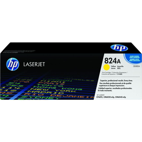 HP HP 824A Yellow Standard Capacity Toner Cartridge 21K pages for HP Color Laser