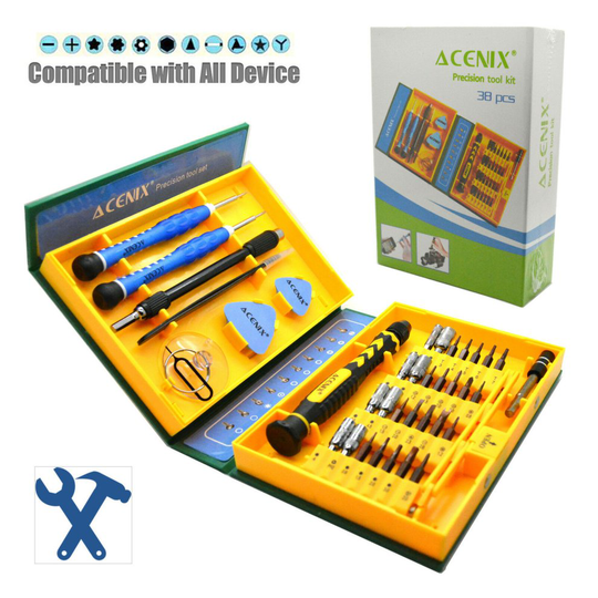38 in1 Premium Screwdriver Set Repair Tool Kit Fix iPhone/laptop/macbook/wii/psp