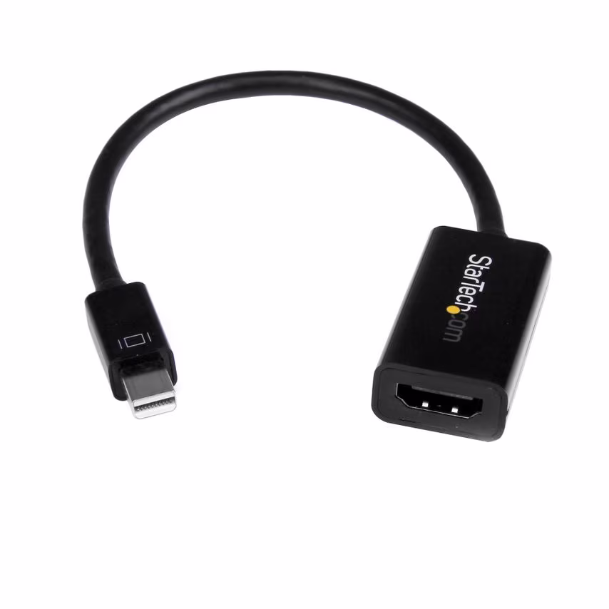 StarTech.com Mini DisplayPort to HDMI 4K Audio/Video Converter mDP 1.2 to HDMI A