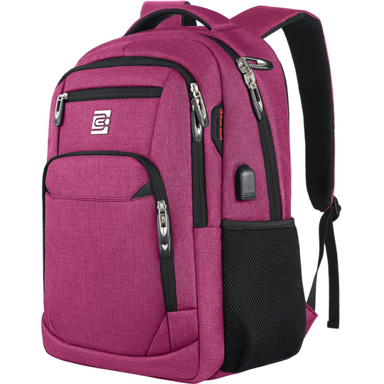 Laptop Backpack with USB Charging&Headphone Port,Anti-Theft Business Laptop Backpack with Breathable Padded Shoulder Strap,...