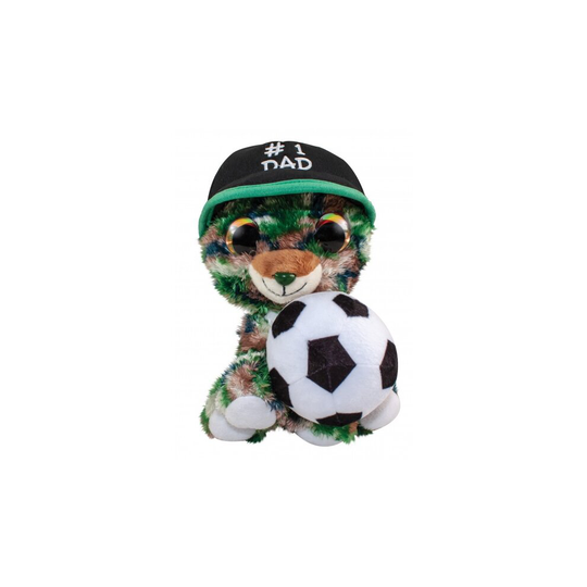 cuddly toy Lumo Father's Day Bear #1 15 cm multicolor