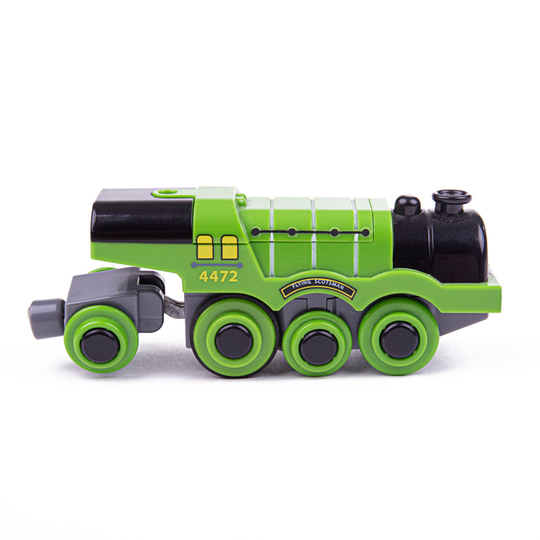 Bigjigs Rail Flying Scotsman Battery Operated Engine - Other Major Rail Brands are Compatible