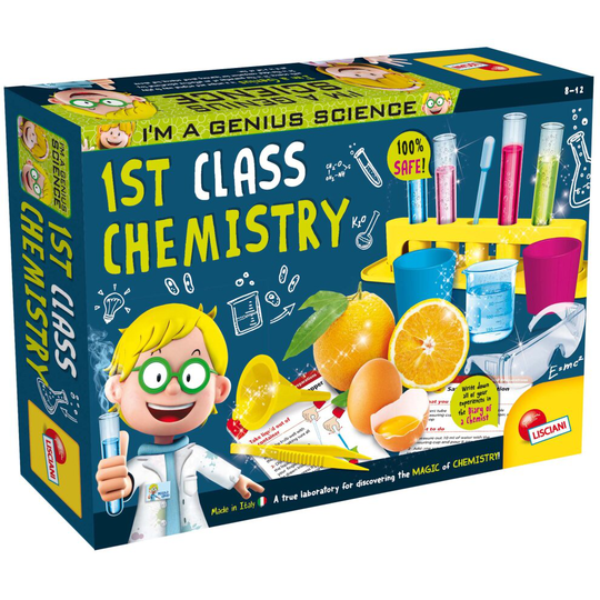 I'M A Genius 1St Class Chemistry Games Educational Games Toy Suitable for Ages 8+