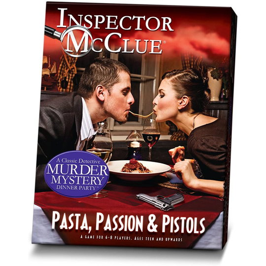 Paul Lamond Murder Mystery Dinner Party Game with CD, Pasta Passion and Pistols