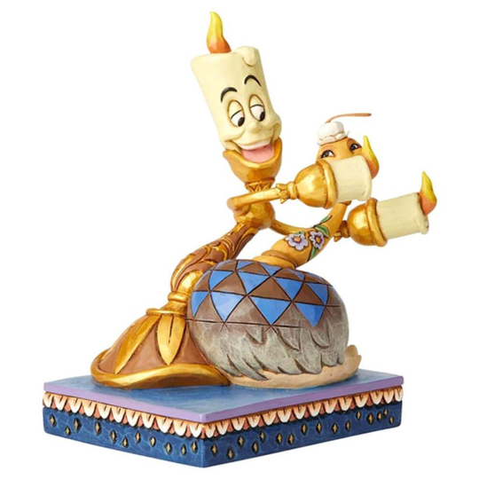 Disney Traditions Lumiere and Fifi 'Romance by Candlelight' Figurine