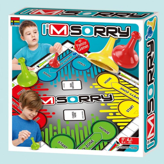 Sorry!Classical Sorry Board Game Kids Play Party Toy Adults Friends Fun Game UK