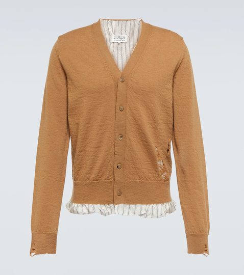 Anonymity Of The Lining wool cardigan