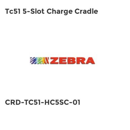 Zebra Tc51 5-Slot Charge Cradle