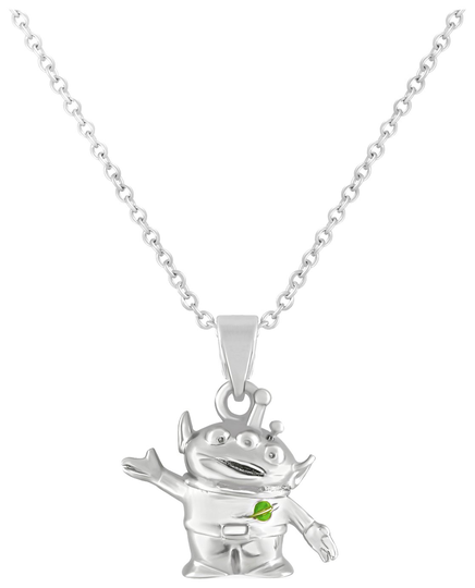 Disney Silver Plated Toy Story Carded Pendant Necklace