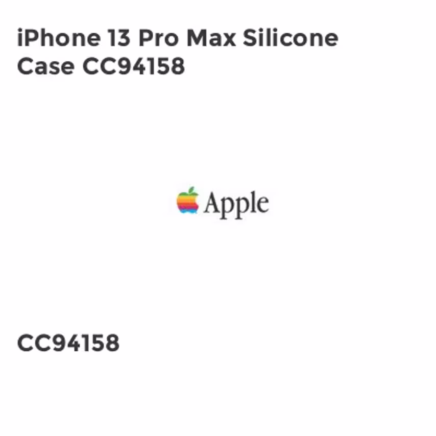 Apple iPhone 13 Pro Max Silicone Case CC94158- you get 4