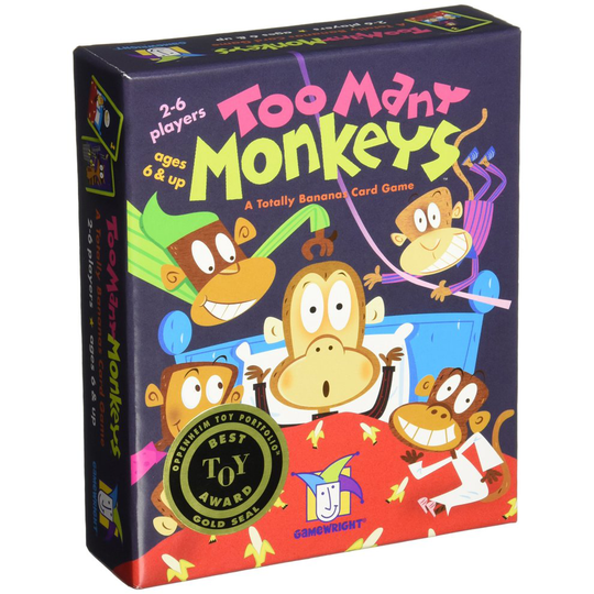 Gamewright Too Many Monkeys Game