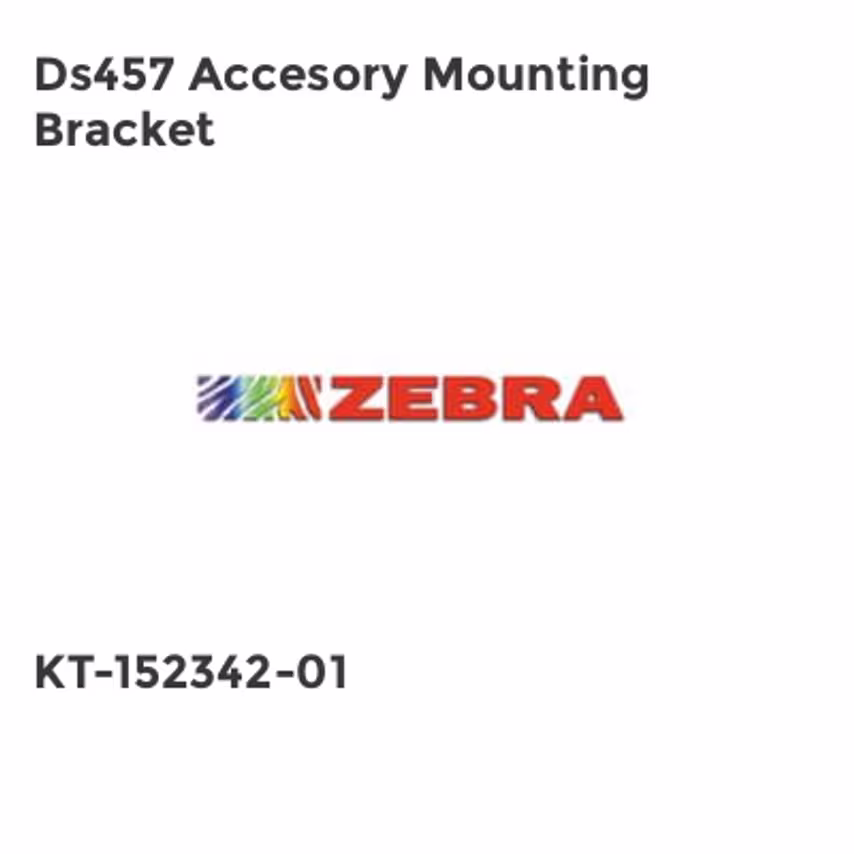 Zebra Ds457 Accesory Mounting Bracket- you get 9