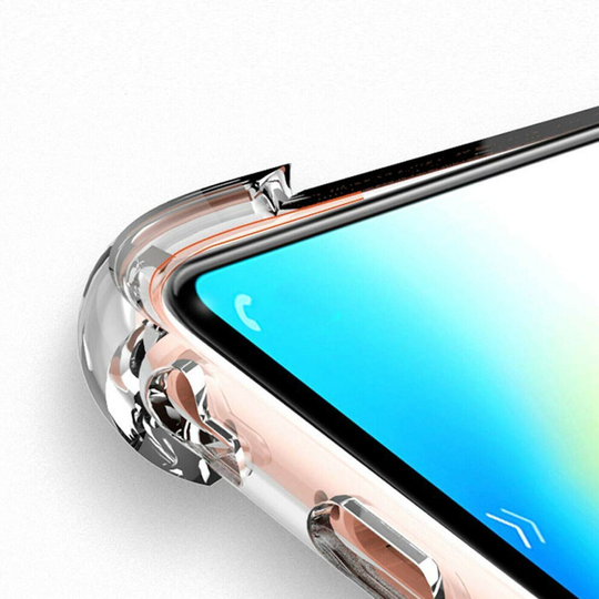 Shockproof Clear Gel Case for Samsung A21