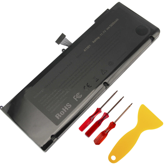 FUTUREBATT Laptop Battery for Apple MacBook Pro 15" 15.4" A1321 A1286 Only for Mid 2009 2010 Version 5600mAh 11.1V