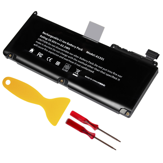 FUTUREBATT Laptop Battery for Apple MacBook Unibody 13" A1331 A1342 Late 2009 Mid 2010 661-5391 020-6580-A 10.95V 5800mAh