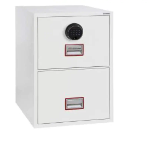 Phoenix Safe World Class Vertical Fire File FS2262F 2 Drawer Filing Cabinet with