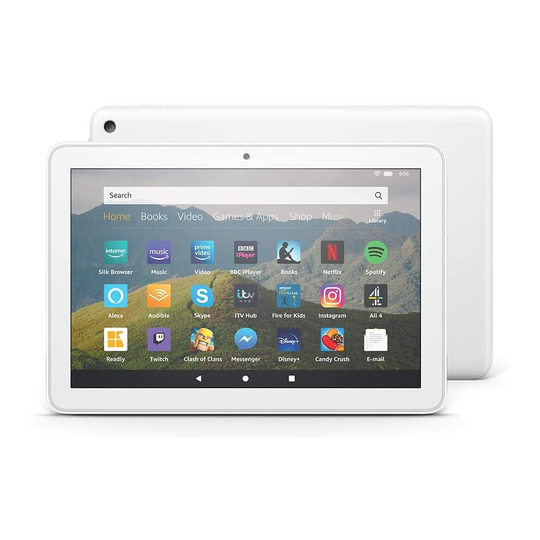Amazon Fire HD 8 Inch 32GB Tablet - White
