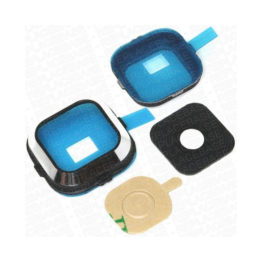 Camera Lens Cover For Samsung Galaxy A7 A700 Blue Replacement Glass & Adhesive