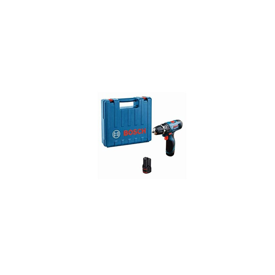 Bosch Professional 12V System cordless combi drill GSB 120-LI (incl. 2x1.5 Ah battery, charger GAL 1210 CV, carrying case)