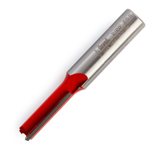 Freud 12-11050P 1/2" Shank Double Flute Straight Router Bit 9.5 x 31.8MM