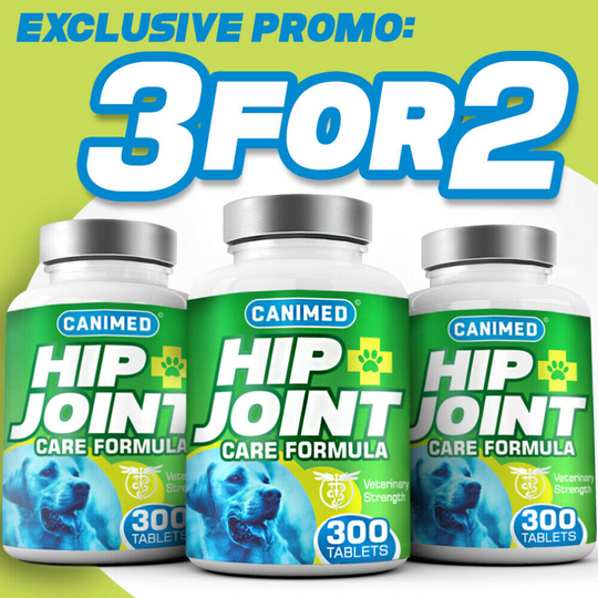 CANIVET Joint Supplement For Dogs - 3 for 2 OFFER (900 TABLETS)