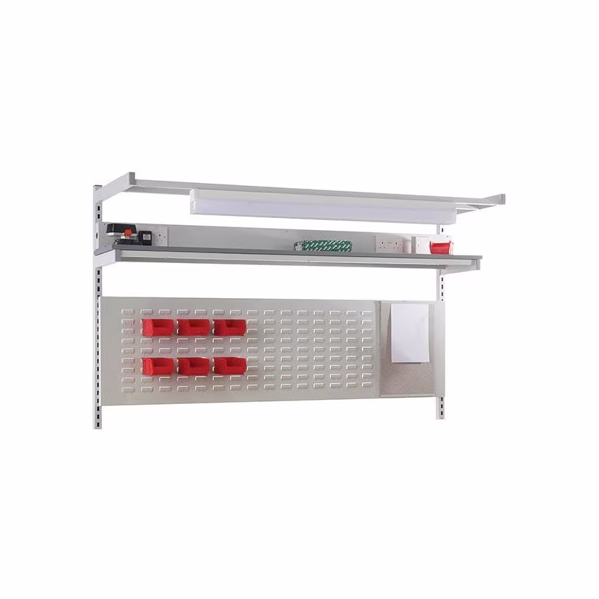 QMP Rear Support Posts 760mm Light Grey