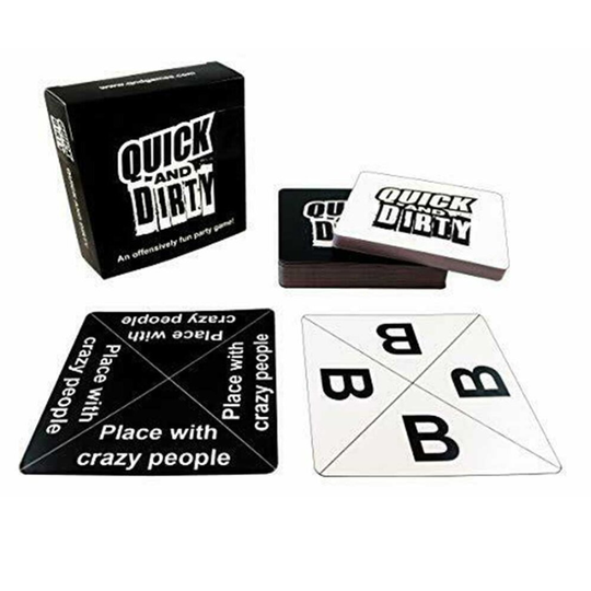 Quick And Dirty - An Offensively Fun Game! [Funny Social Comedy Game