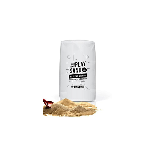 25KG CERTIFIED Childrens Play Sand, Non Toxic, Natural Washed Play Pit, Safe for Kids NEXT DAY DELIVERY