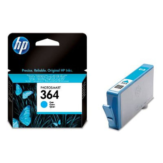HP Ink Cartridge No 364 Cyan 943VDW3
