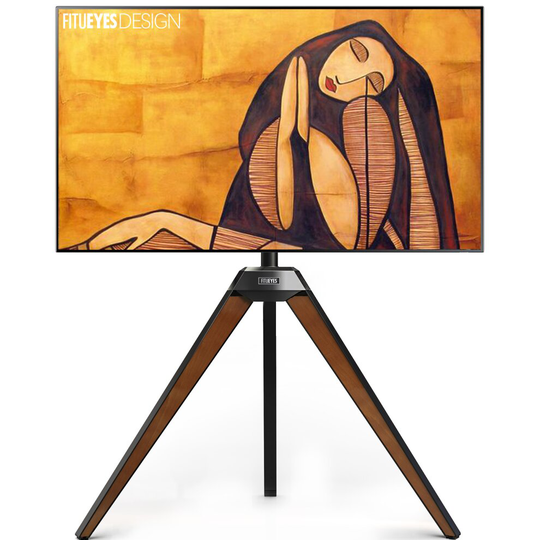 FITUEYES Easel Tripod TV Stand for TVs upto 65 Inch