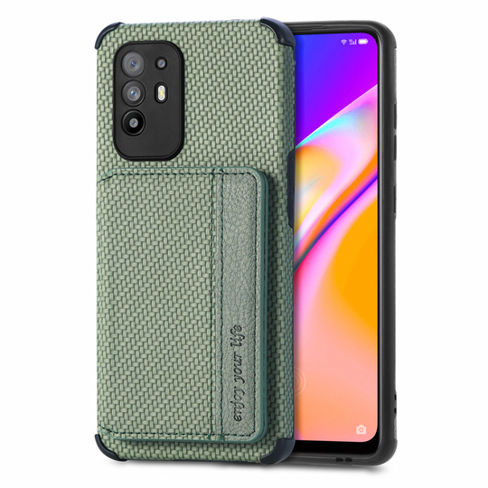 (Green, OPPO A94 5g) Fiber pattern case for Samsung Galaxy A52 5g/A72 5g/OPPO A94 5g/iPhone 8/iPhone 8 Plus
