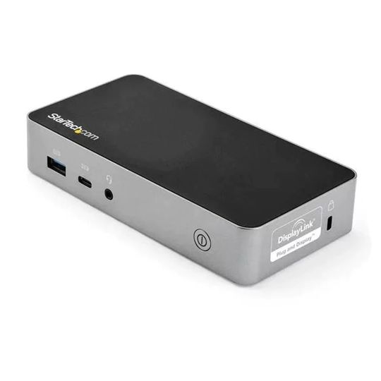 Startech Dual HDMI USB C Docking Station