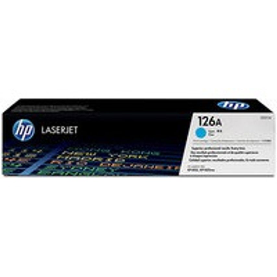 HP 126A Cyan Standard Capacity Toner 1K pages for LaserJet Pro 100/CP1025/M275 -