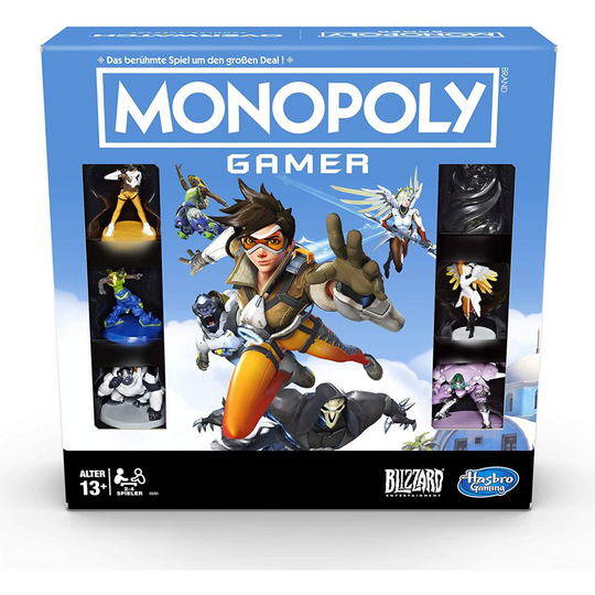 Monopoly Gamer Collector's Edition Board Game, Gift for Overwatch Fans
