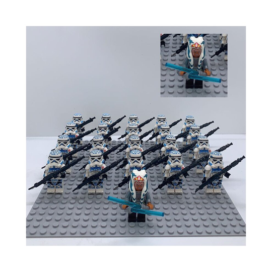21Pcs Fit Lego Star Wars storm troops Minifigures Kids Toy