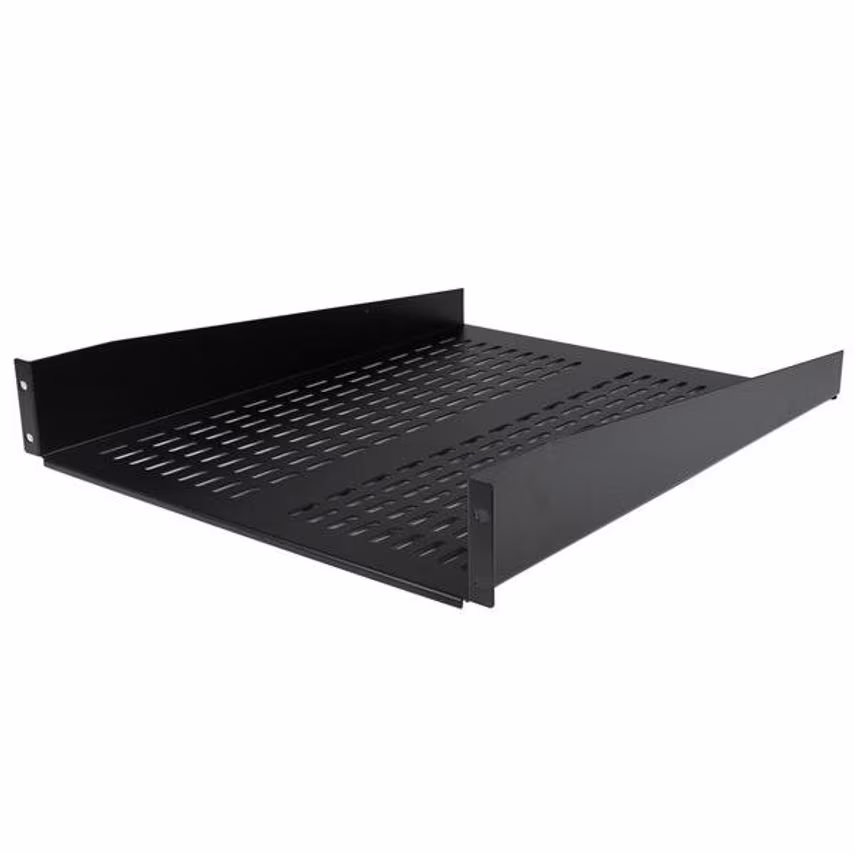 Startech 2U 22in Vented Rack Mount Shelf 22kg- you get 3