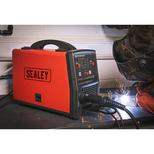 Sealey Inverter Welder Mig, TIG & MMA 200amp with LCD Screen
