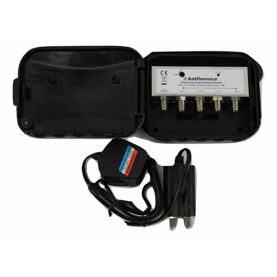 Antiference MHK4 4-Way Variable Gain Masthead Amplifier Power Supply