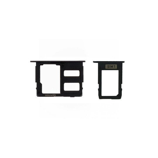 Genuine Samsung J530 Galaxy J5 2017 SIM & Memory Card Tray / Holders - Black