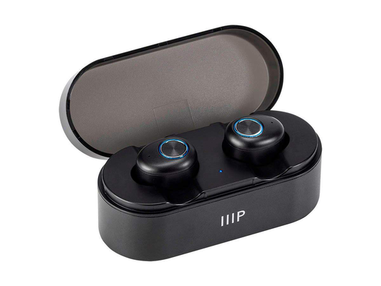 True Wireless Plus Earphones With Wireless Charging Case | IPX5 Nano Waterproof Coating | Bluetooth 5 With aptX | AAC | CVC 8.0