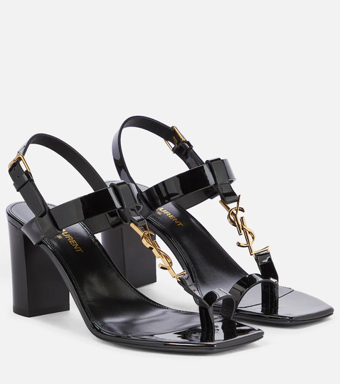 Cassandra 75 patent leather sandals