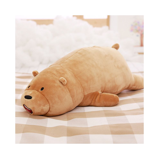 (Grizzly) We Bare Bears Pillow Cartoon Soft Stuffed Plush Toy