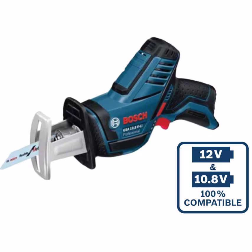 Bosch GSA 12V-14 Cordless Reciprocating Saw, Body Only Version - No Batteries or