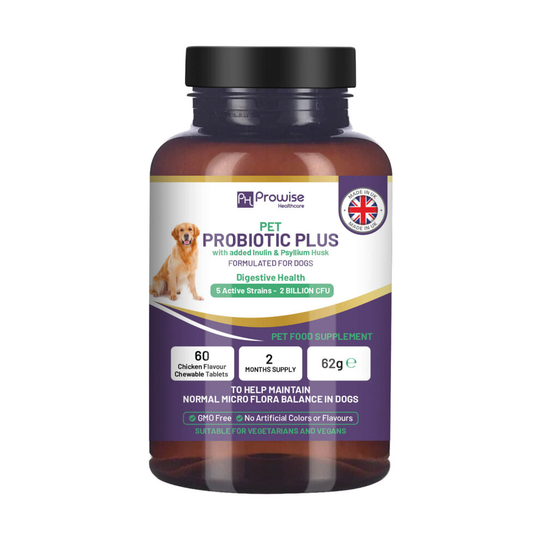 Pet Probiotic Plus 60 Chicken Flavour Chewable Tablets