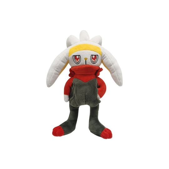 (Raboot 28CM) Pokemon Scorbunny Raboot Sobble Grookey Plush Doll Toy Kids Gift