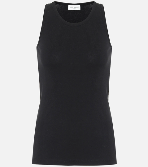 Cotton jersey tank top